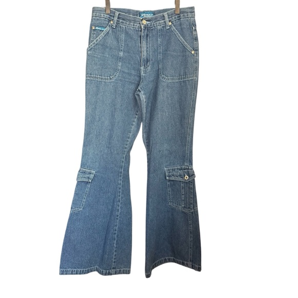 Denim - Y2K Denim Flared Jeans | Venus Girl Trap